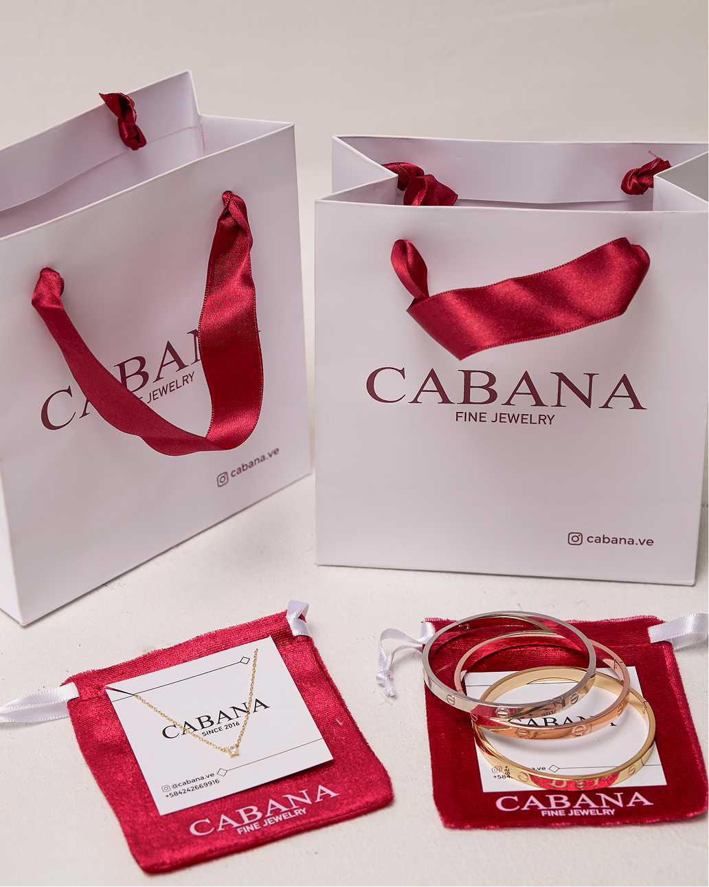 Empaque Cabana edición roja
